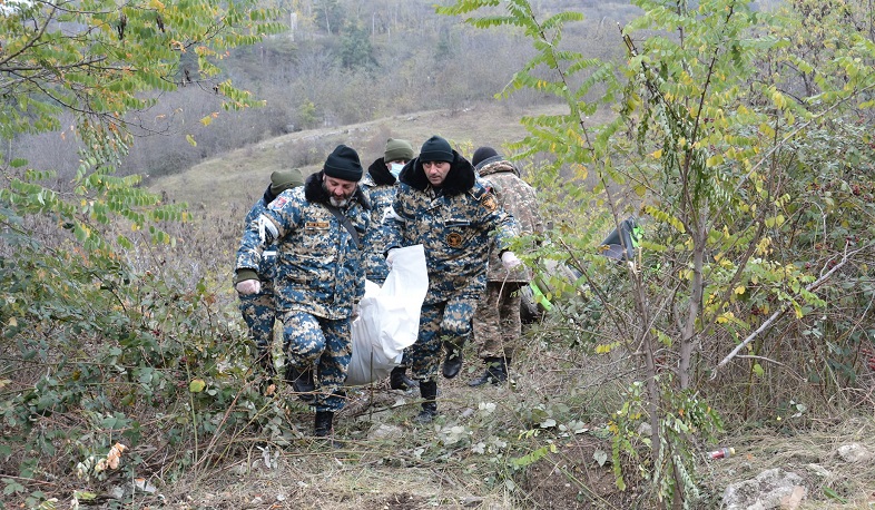 Հայտնաբերվել է 27 զինծառայողի աճյուն և 2 քաղաքացիական անձանց մարմիններ