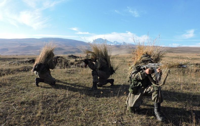 Военнослужащие специального назначения ЮВО в Армении отразили нападение условного противника в рамках тренировки