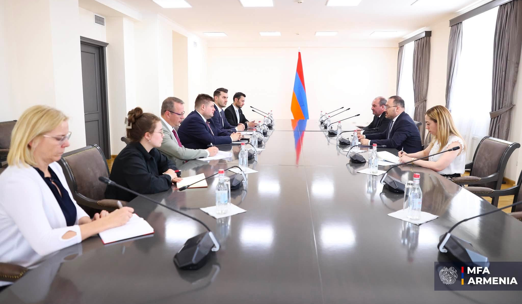 ԱԳՆ գլխավոր քարտուղարի և Բունդեսթագի պատվիրակության հանդիպմանը կարևորվել է երկու երկրների միջև գործարար կապերի խթանումը