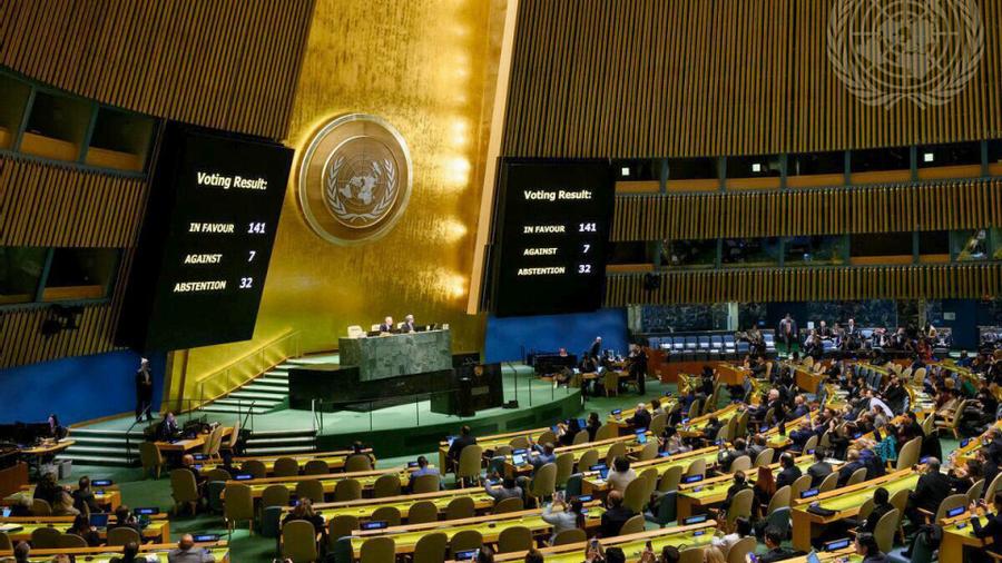  Генеральная Ассамблея ООН во вторник приняла резолюцию с призывом к Израилю освободить оккупированные Голанские высоты