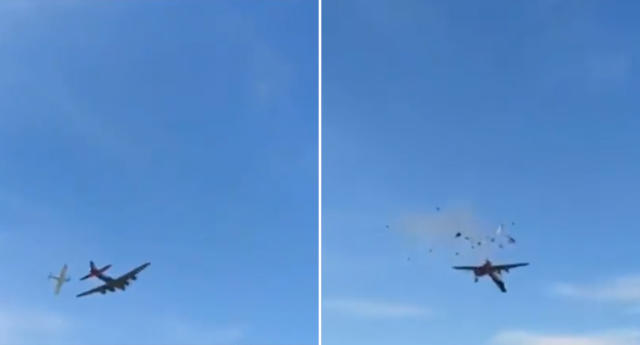 Դալասում ավիաշոուի ժամանակ ինքնաթիռներ են բախվել. կա վեց զոհ (տեսանյութ)