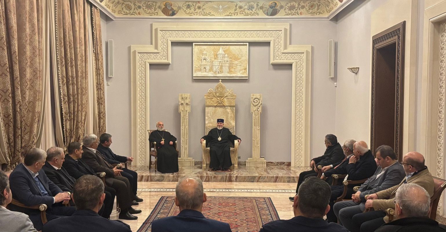Ամենայն Հայոց կաթողիկոսն ընդունել է տարբեր երկրներից ժամանած՝ ՀՅԴ ղեկավար կազմի ներկայացուցիչներին