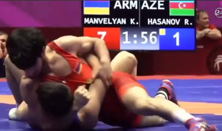 Ադրբեջանցի մարզիկը որակազրկվել է (լուսանկար)