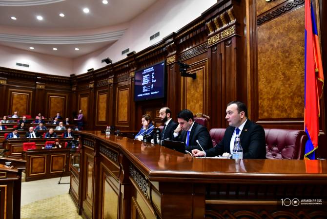 Ազգային ժողովում մեկնարկել է հերթական քառօրյա նիստը. ուղիղ