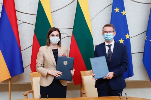 ՀՀ և Լիտվայի առողջապահության նախարարները փոխգործակցության համաձայնագիր են ստորագրել