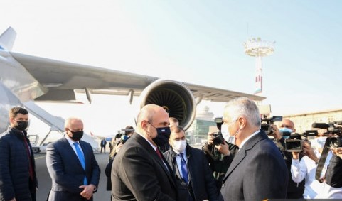 Ռուսաստանի վարչապետը ժամանել է Երևան
