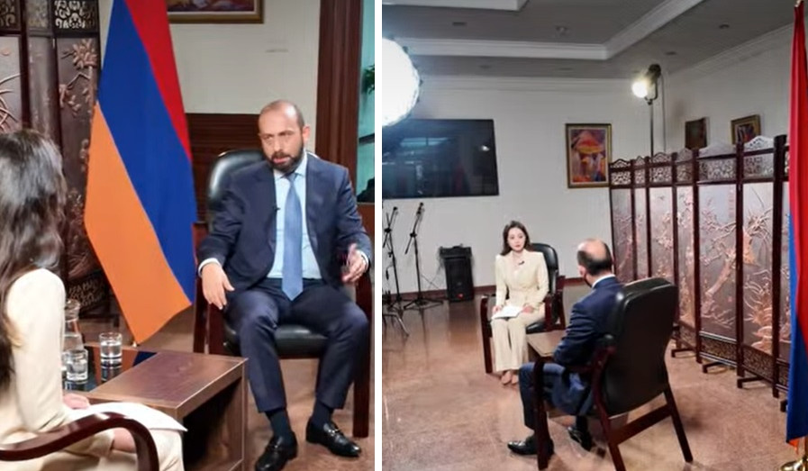 Պեկինում Արարատ Միրզոյանը հարցազրույց է տվել Չինաստանի կենտրոնական հեռուստատեսությանը