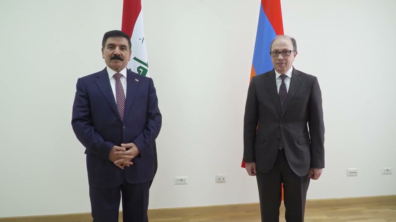 Министр иностранных дел Республики Армения встретился с министром обороны Ирака