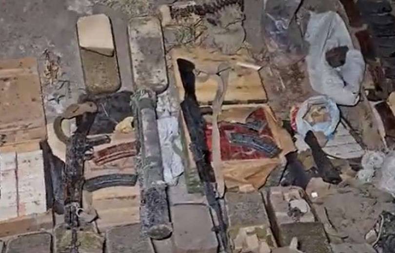 Վաղարշապատի ոստիկանները հայտնաբերել են մեծ թվով զենք-զինամթերք (տեսանյութ)