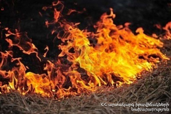 Միխայելովկա գյուղում այրվել է անասնակեր