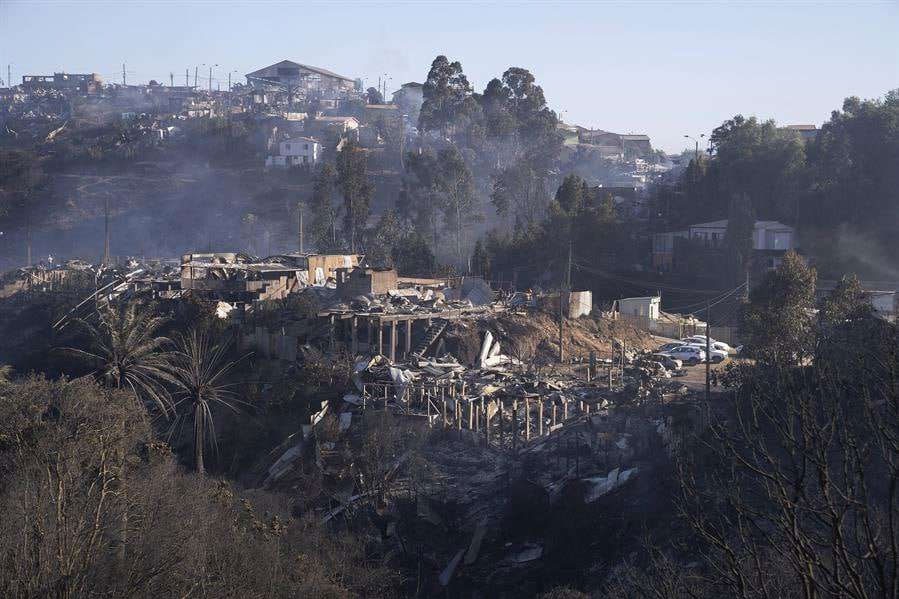 Չիլիում անտառային հրդեհների հետևանքով 500-ից ավելի տուն է այրվել