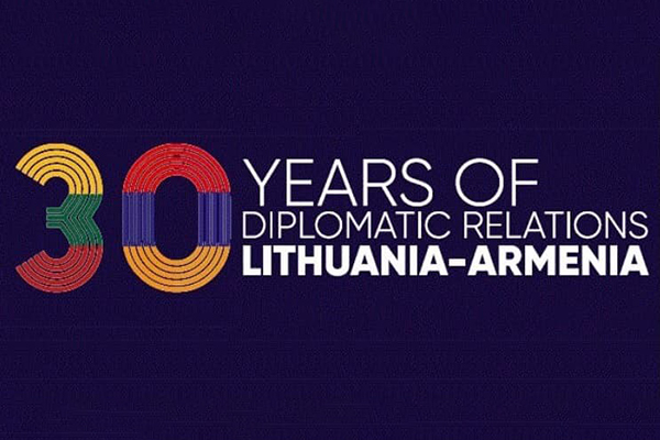 Այսօր լրանում է Հայաստանի և Լիտվայի միջև դիվանագիտական հարաբերությունների հաստատման 30 տարին