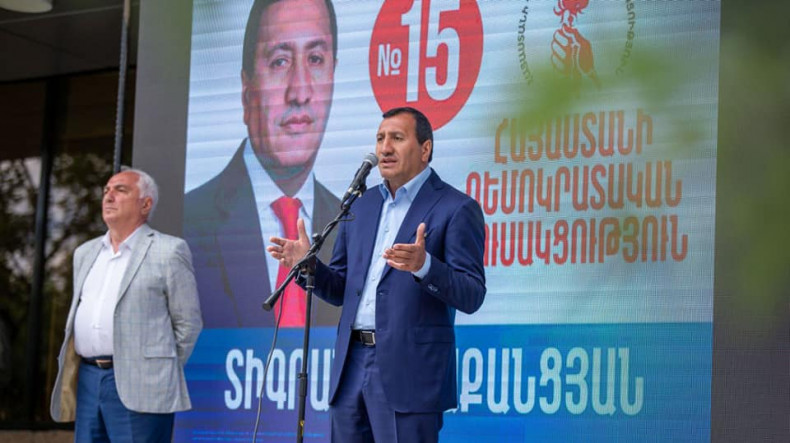 ԿԸՀ-ն անվավեր ճանաչեց Տիգրան Արզաքանցյանի գրանցումը