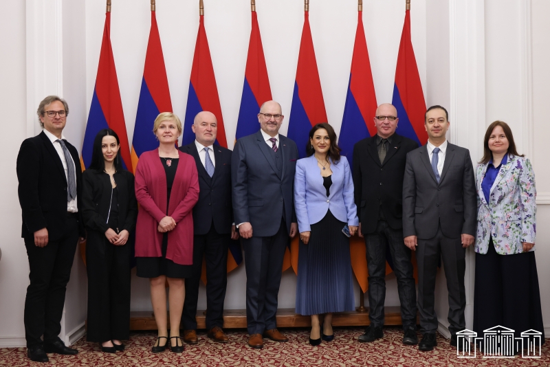 Խորհրդարանում հյուրընկալվել են Էստոնիա-Հայաստան խորհրդարանական բարեկամական խմբի անդամները
