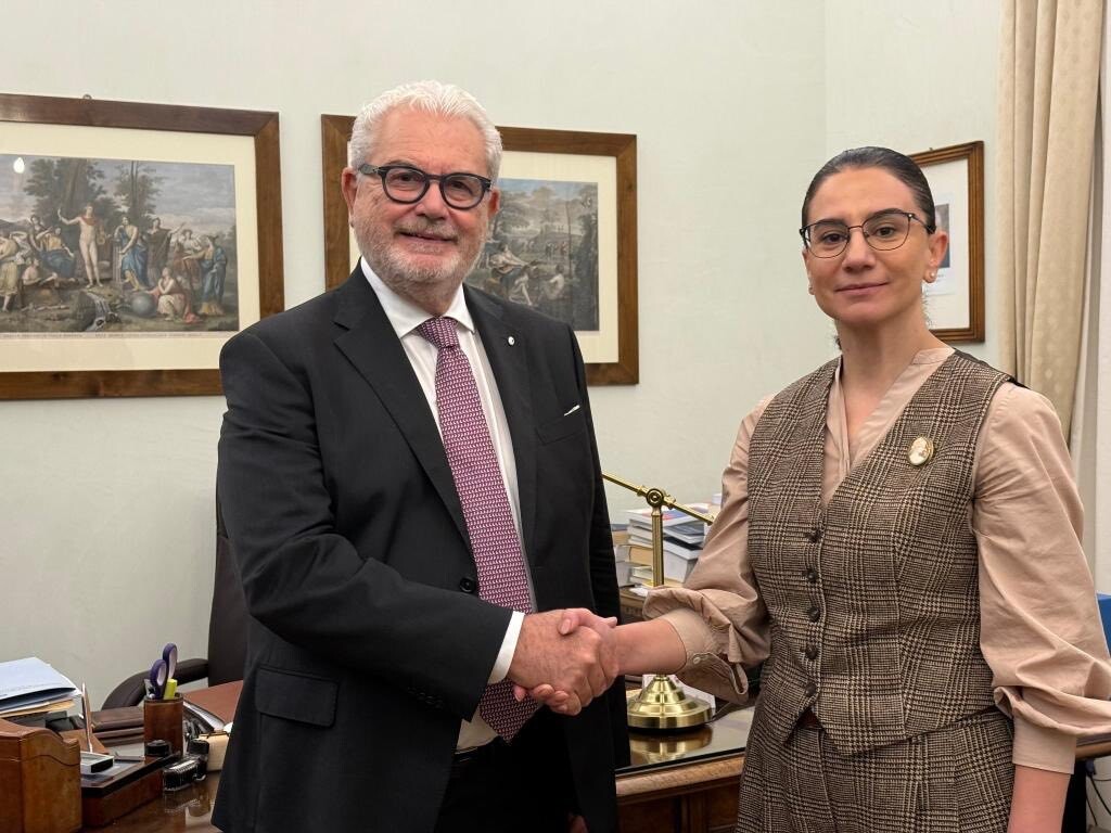 Աննա Վարդապետյանը հանդիպել է Իտալիայի գլխավոր զինվորական դատախազի հետ
