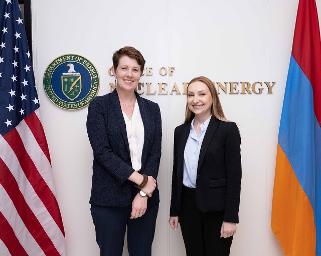 Լիլիթ Մակունցը հանդիպել է ԱՄՆ Միջուկային էներգիայի քարտուղարի փոխտեղակալի հետ