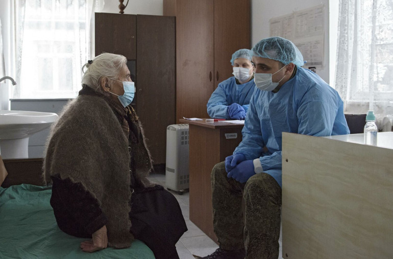 ԼՂ-ում մինչ օրս ռուս բժիշկներն օգնություն են ցուցաբերել 1150 բնակչի. ՌԴ ՊՆ
