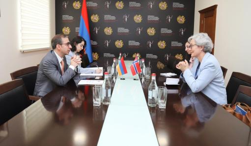 Նորվեգիայի դեսպանը բարձր է գնահատել բռնահանվածների իրավունքների ոլորտում ՀՀ կառավարության աշխատանքը