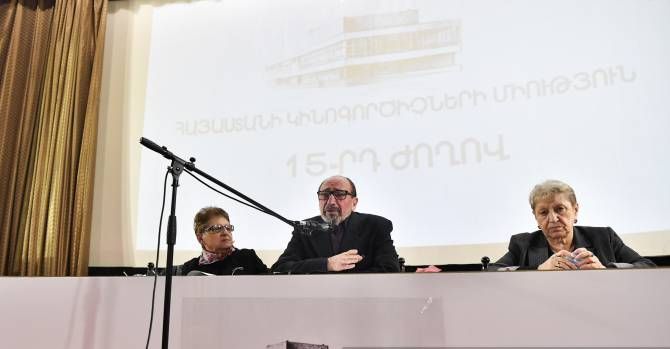 Հարություն Խաչատրյանը վերընտրվեց Հայաստանի կինոգործիչների միության նախագահ
