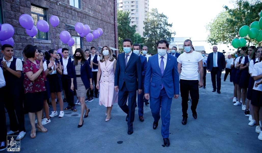 Երևանում ևս մեկ հիմնանորոգված դպրոց բացվեց
