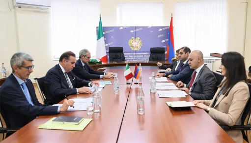 Իտալիայի մրցակցային մարմնի նախագահի գլխավորած պատվիրակությունը Հայաստանում է. ստորագրվել է հուշագիր