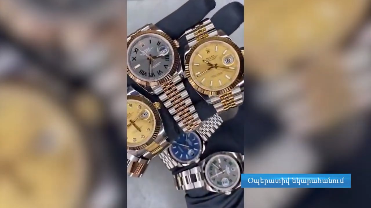 Սոցցանցերով հարկային խախտմամբ «Rolex», «Audemars Piguet», «Patek Philippe» ժամացույցներ են վաճառել