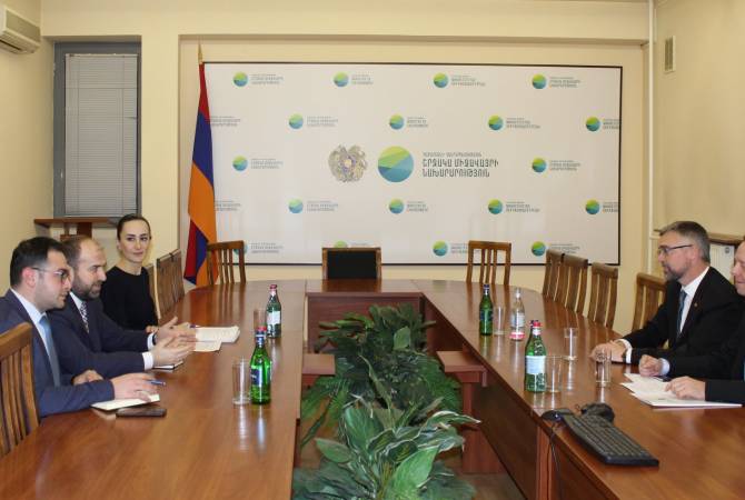 Էրիկ Գրիգորյանը ՀՀ-ում Շվեդիայի դեսպանի հետ քննարկել է Սևանի հիմնախնդիրները