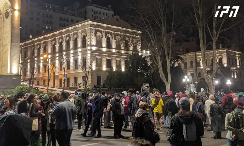Բողոքի ցույցեր Վրաստանում. Ռուսթավելիի պողոտան փակ է