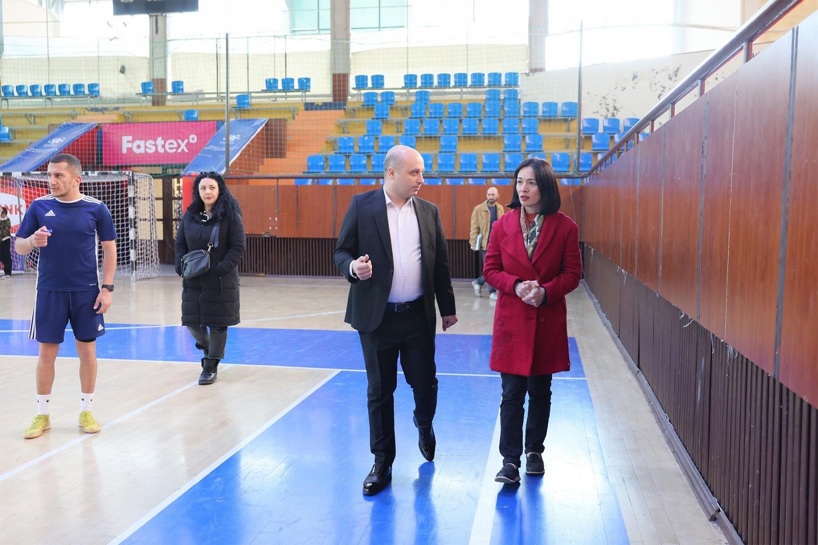 «Միկա» մարզահամալիրի ենթակառուցվածքների բարելավումը կարևոր է միջազգային մրցաշարերի անցկացման համար. Ժաննա Անդրեասյան