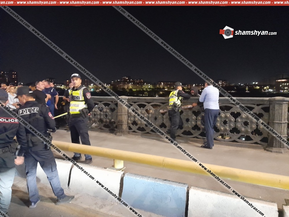 Արտակարգ իրավիճակ Երևանում. տղամարդը անցել է Կիևյան կամրջի վտանգավոր եզրագիծը ու սպառնում է ինքասպան լինել