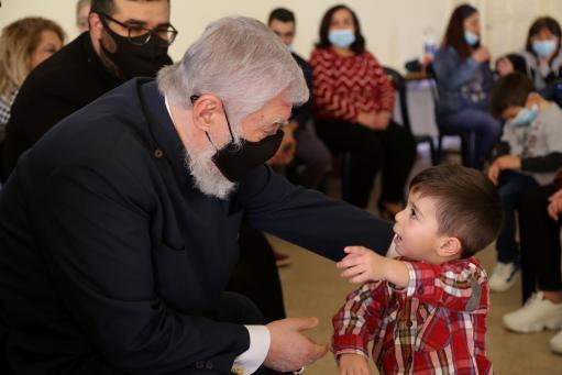 Արամ Ա Կաթողիկոսն այցելել է Լիբանանի «Թռչնոց Բույն» որբանոց-վարժարան