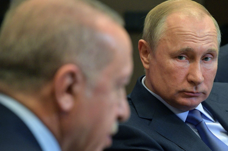 Путин обсудил с Эрдоганом ситуацию на Украине