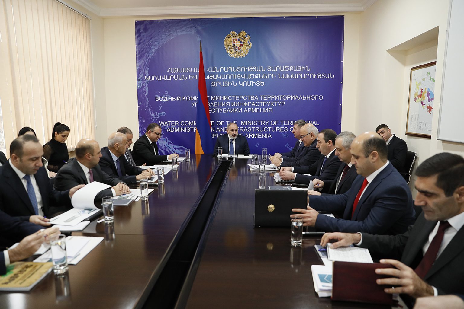 Премьер-министру представлен доклад о деятельности Водного комитета за 2022 год