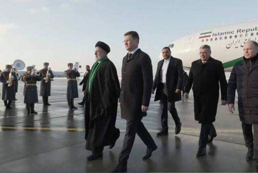 Իրանի նախագահը ժամանել է Մոսկվա
