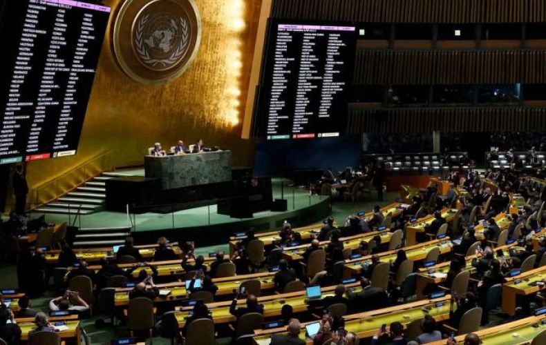 ՄԱԿ-ի Գլխավոր վեհաժողովն ընդունել է Ռուսաստանի բանաձևը տիեզերքում զենք չտեղակայելու մասին
