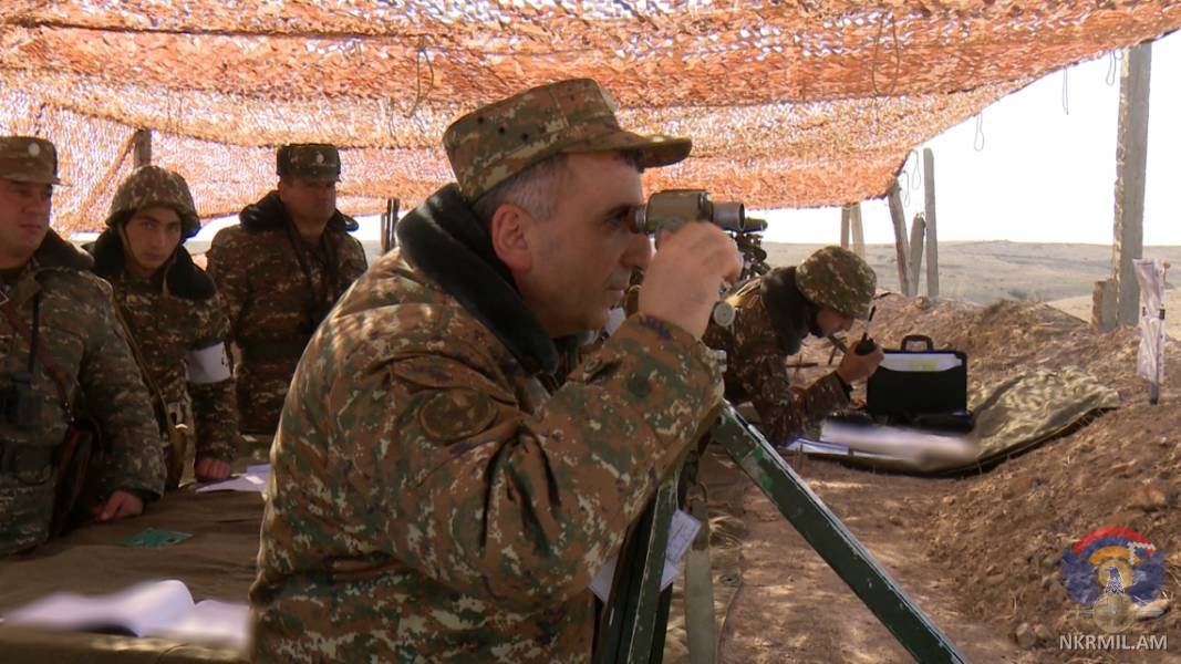 Կարեն Աբրահամյանը հետևել է զորավարժության մարտական հրաձգության փուլին