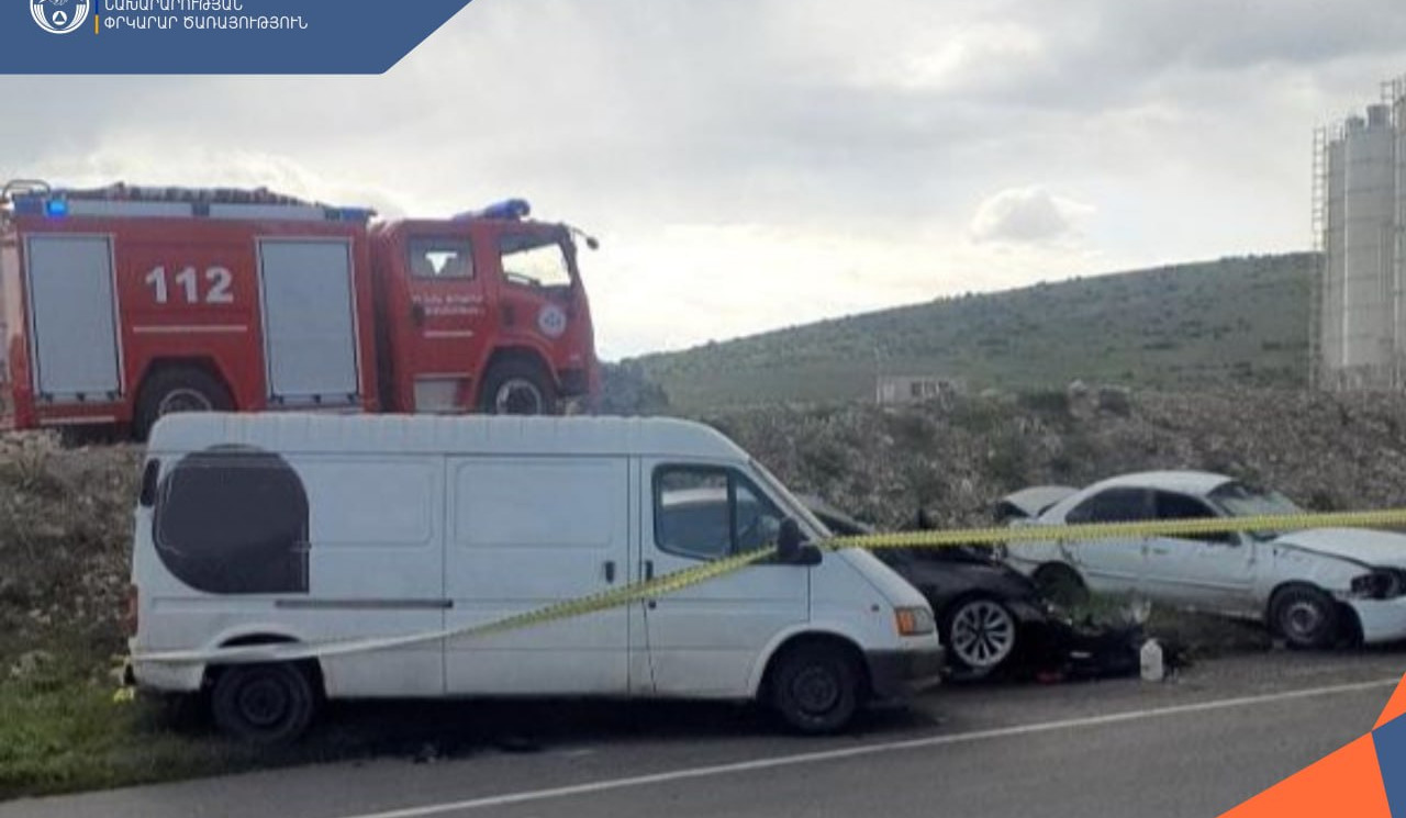 Երևան-Սևան ավտոճանապարհին 4 մեքենա է բախվել. կան տուժածներ  