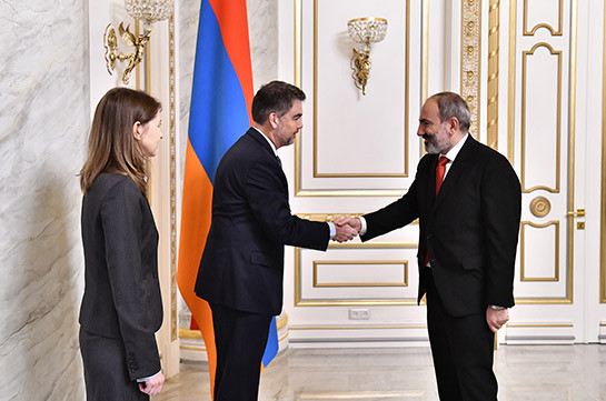 Վարչապետն ընդունել է Արժույթի միջազգային հիմնադրամի հայաստանյան առաքելության նոր ղեկավարին