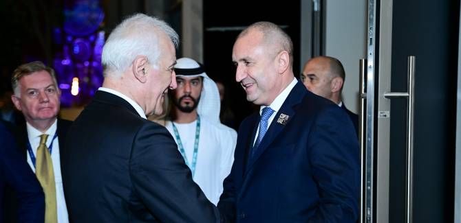 Հայաստանի և Բուլղարիայի նախագահները կարճատև առանձնազրույց են ունեցել