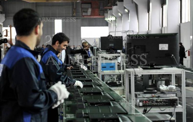 Հայաստանում արդյունաբերական արտադրությունն աճել է 2,1 տոկոսով՝ ԵԱՏՄ-ում 4,4 տոկոս աճի ֆոնին