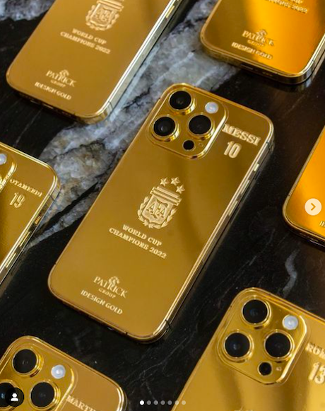 Մեսսին 200 հազար եվրոյով 35 ոսկե iPhone է գնել Արգենտինայի հավաքականի խաղացողների և մարզիչների համար