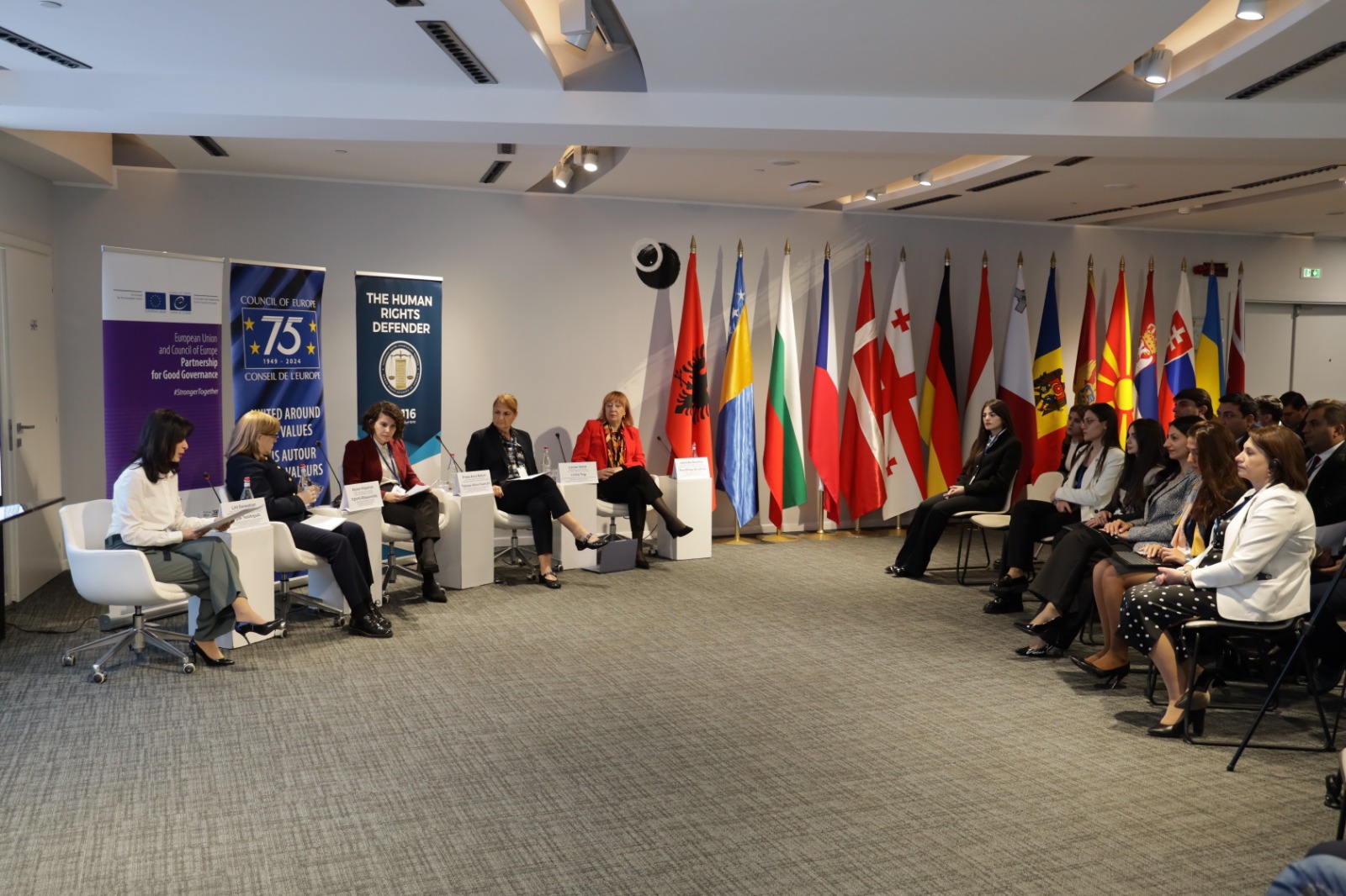 Քննարկում՝ «ՄԻ պաշտպանության համակարգի վրա Օմբուդսմանական և ՄԻ ազգային հաստատությունների ազդեցությունը. անկախության և անկողմնակալության սկզբունքները» թեմայով