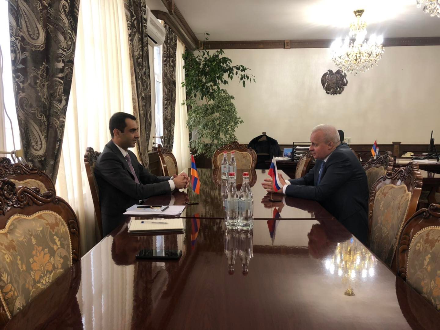 Հանդիպել են ՌԴ դեսպանն ու Գեղարքունիքի մարզպետը