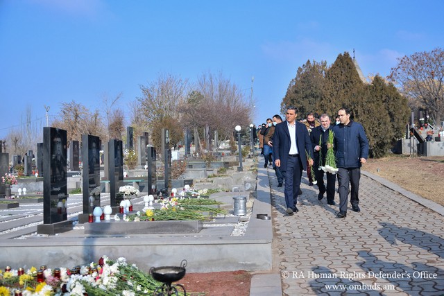 ՄԻՊ-ը հարգանքի տուրք է մատուցել արցախյան պատերազմի նահատակների հիշատակին