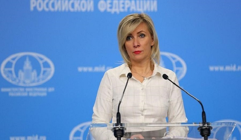 Захарова прокомментировала появление и исчезновение Армении и Азербайджана в заявлении ЕС о санкциях