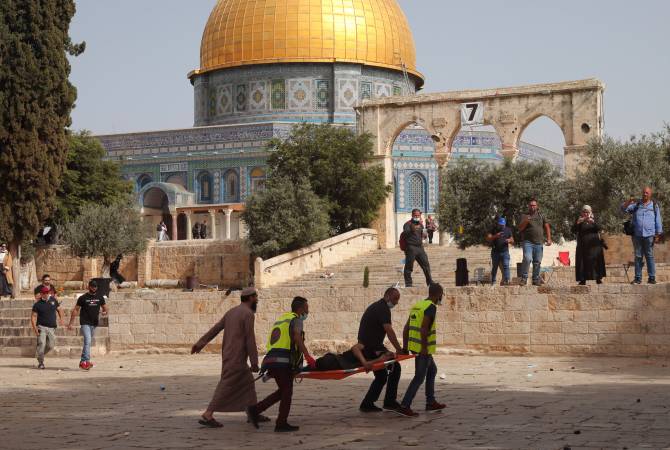 Երուսաղեմում բախումների հետևանքով զոհվել է 24 պաղեստինցի, այդ թվում` 9 երեխա