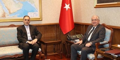 Թուրքիայում Իրանի նոր դեսպանը հանդիպել է Թուրքիայի պաշտպանության նախարարի հետ