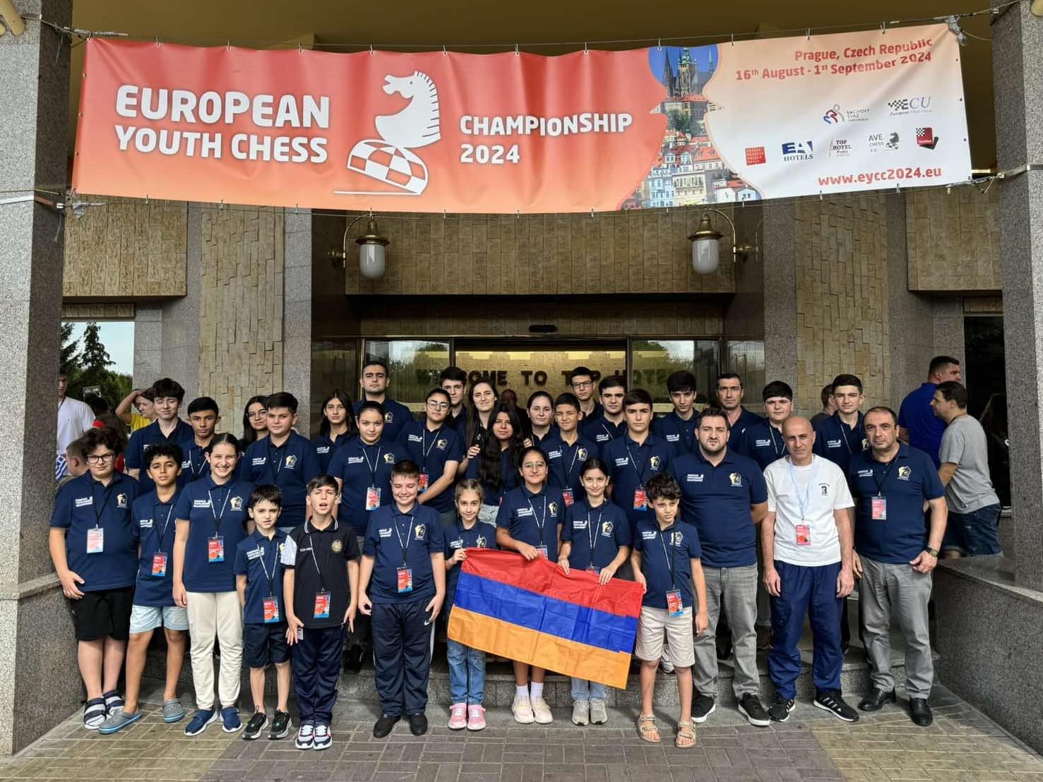 Հայտնի է շախմատի Եվրոպայի պատանիների առաջնությանը Հայաստանի հավաքականի կազմը