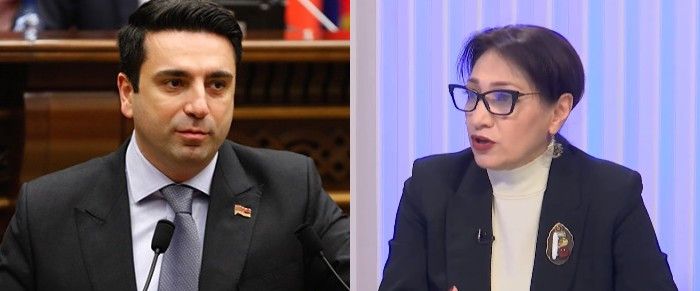 Տիկի՛ն Գալստյան, Ձեր բոլոր ելույթներն անտակտություն էին. Ալեն Սիմոնյանը՝ Լիլիթ Գալստյանին 