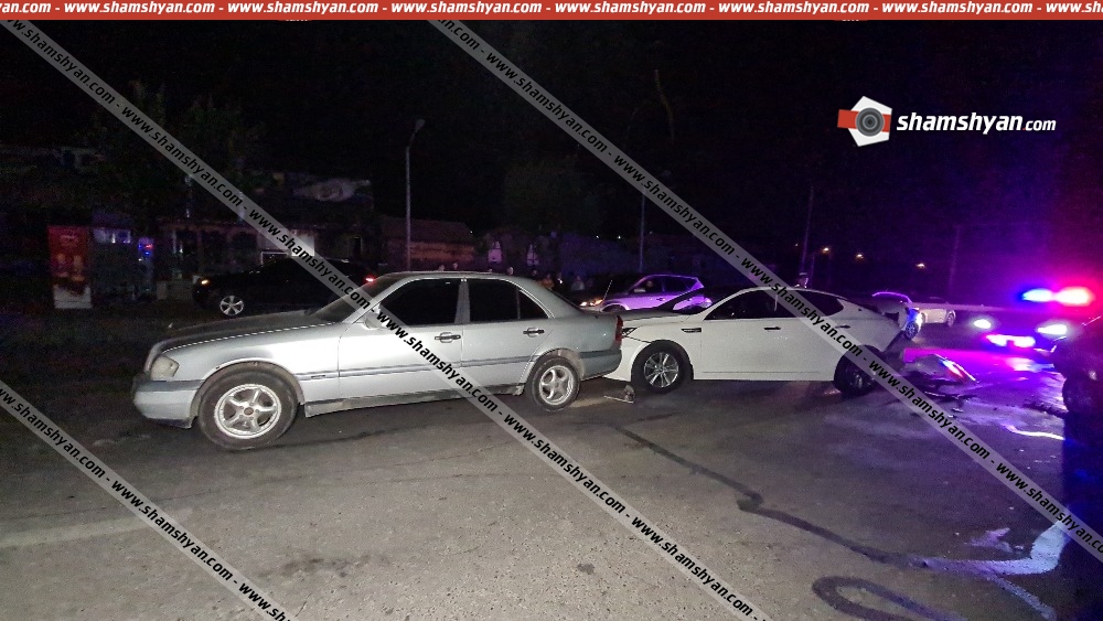 Խոշոր ավտովթար՝ Երևանում. բախվել են Mercedes-ը, Kia-ն, Toyota-ն ու Opel-ը, 5 վիրավորների մեջ կան երեխաներ